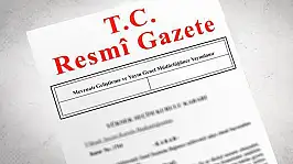 Resmi Gazete'de bugün
