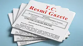 Resmi Gazete'de bugün