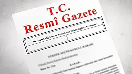 Resmi Gazete'de Bugün