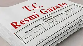 Resmî Gazete'de Bugün