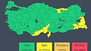İçişleri Bakanlığı uyardı: 18 ilde kuvvetli yağış ve fırtına bekleniyor