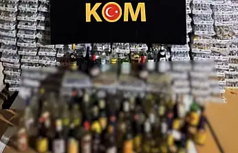 81 İlde Sahte Alkol Operasyonu