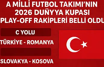 A Milli Takım'ın Play-Off Rakipleri Belli Oldu! İlk Maç Romanya'ya Karşı