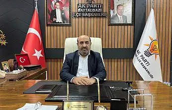 AK Parti Battalgazi İlçe Başkanı Basri Kahveci'den 10 Ocak Çalışan Gazeteciler Günü Mesajı