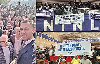 Anahtar Parti 1. Yıl Kutlamasında Battalgazi İlçe Başkanlığı Ankara'da Sahnedeydi