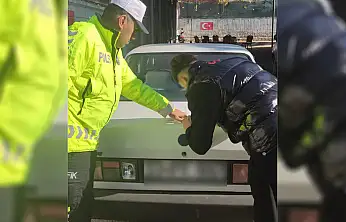 Aracında 'cinayet mamo' yazısı bulunan sürücü cezalandırıldı