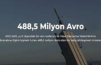 ASELSAN'dan 488,5 Milyon Euroluk Dev İhracat Anlaşması