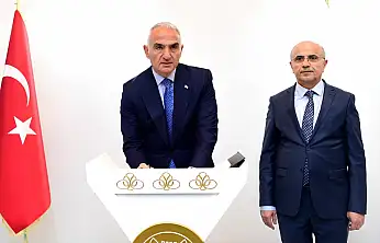 Bakan Ersoy'dan Başkan Er'e Ziyaret