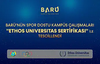 BARÜ'ye Uluslararası Etik Tescil: 'Ethos Universitas Sertifikası' Gururu