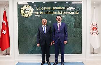 Başkan Sami Er'den Bakan Kurum'a Malatya Ziyareti