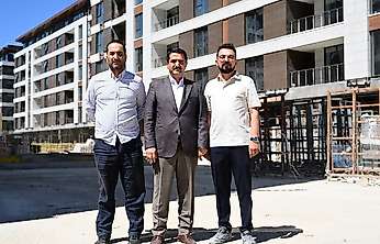 Başkan Taşkın, Eski Hal Binası Alanındaki Projeyi İnceledi