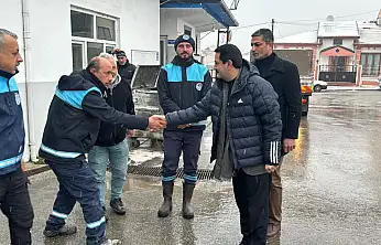 Başkan Taşkın Kar Mesaisinde Sahada