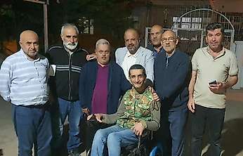 Battalgazi Belediye Başkanı Bayram Taşkın, Engelli Vatandaş Mevlana Akın'ı Akülü Araçla Sevindirdi
