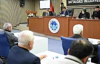 Battalgazi Belediyesi Aralık Ayı Meclis Toplantısı Tamamlandı