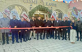 Çeşme Cafe Malatya'da Görkemli Bir Açılışla Hizmete Girdi