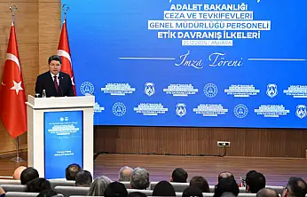 Ceza infaz kurumları personeli için etik davranış ilkeleri imzalandı