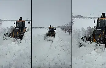 Darende'de Karla Mücadele Aralıksız Sürüyor