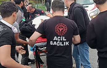Darende'de Motosiklet ile Otomobil Çarpıştı: 1 Ağır Yaralı