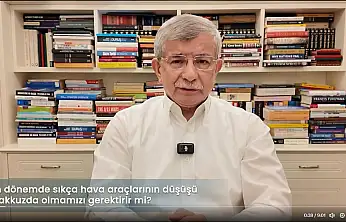 Davutoğlu'ndan Çarpıcı Uyarı: 'Sistemik depremin tam ortasındayız'