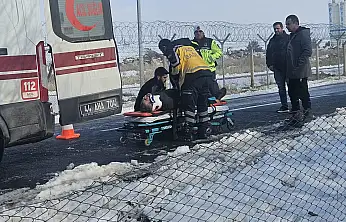 Direksiyon Hakimiyetini Kaybeden Sürücü Kazada Yaralandı