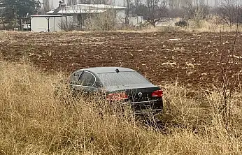 Doğanşehir Çığlık Mevkiinde otomobil yoldan çıktı