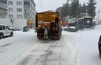 Doğanşehir'de Karla Mücadele Seferberliği: Ekipler 24 Saat Sahada