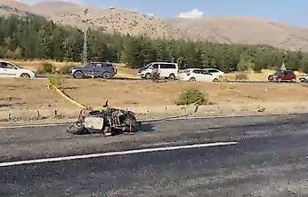 Doğanşehir'de Motosiklet-Otomobil Çarpıştı: 27 Yaşındaki Sürücü Öldü