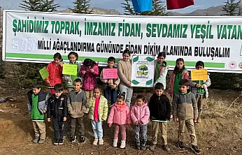 Doğanşehir'de ÖNEM Projesi Kapsamında Fidan Dikim Etkinliği Gerçekleştirildi