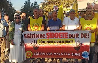Eğitim Sen Malatya'dan Okullarda Şiddete Karşı Kapsamlı Güvenlik Çağrısı