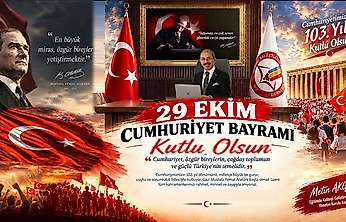 Eğitimci Akgün'den Cumhuriyet'in 103. Yılına Özel Mesaj