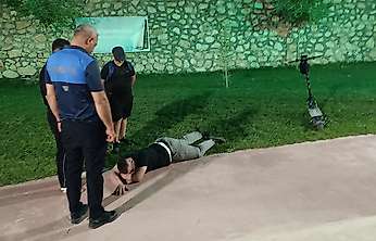 Elektrikli Scooter'dan Düştü, Hastaneye Kaldırıldı