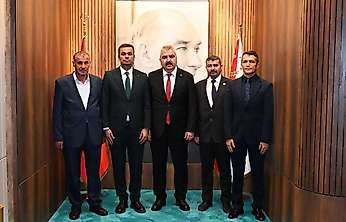 EMŞAV Başkanı Zeynal Selağzı Kilis'te Önemli Temaslarda Bulundu