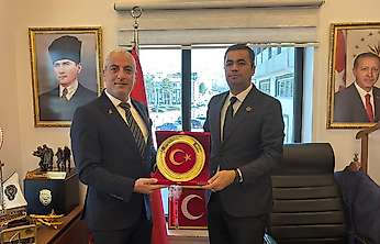 EMŞAV'da Güneydoğu Anadolu Bölge Başkanı Zeynal Selağzı'ya Anlamlı Ziyaret
