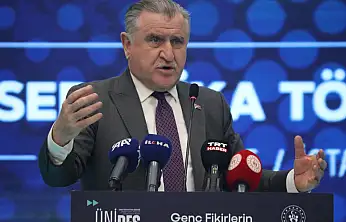 Gençlik ve Spor Bakanı Bak, ÜNİDES programında konuştu