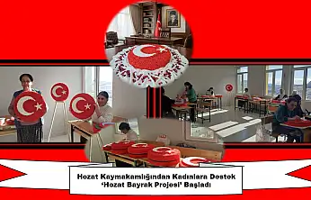 Hozat Kaymakamlığından Kadınların Ekonomik Güçlenmesine Yönelik Örnek Proje: 'Hozat Bayrak Projesi' Hayata Geçirildi