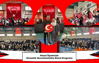 Hozat'ta Güvenlik Güçlerine Anlamlı Moral Programı