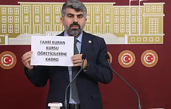 HÜDA PAR'lı Dinç'ten TBMM'de Gençlik ve Mağduriyet Çıkışı