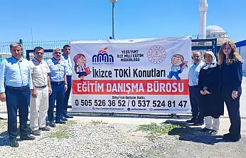 İkizce TOKİ Bölgesinde Eğitim Danışmanlık Bürosu Hizmete Açıldı