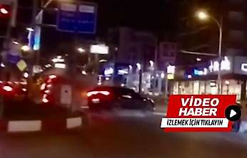 Kask kamerası kazayı saniye saniye kaydetti: Araç takla atıp ters döndü
