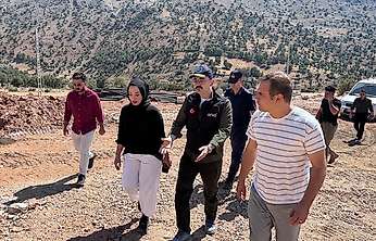 Kaymakam Sungur, Örencik ve Kapıdere'de Kırsal Konutları İnceledi