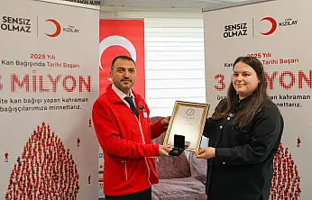 Kızılay 3 milyon kan bağışı hedefine ulaştı