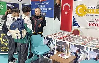 Korsana Geçit Yok! Malatya Emniyeti Kitap Fuarında Bilinçlendiriyor