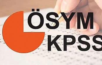 KPSS Lisans soru kitapçığı ve cevap anahtarı yayımlandı