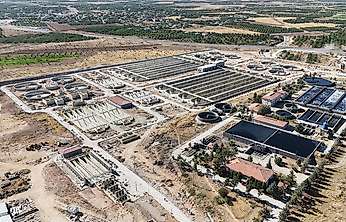 Malatya 1. OSB'nin Arıtma Tesisi Yüzde 96 Tamamlandı