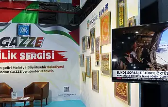 Malatya Anadolu Kitap ve Kültür Fuarı'nda Gazze Dayanışması