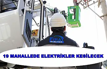 Malatya'da 19 Mahallede Elektrik Kesintisi