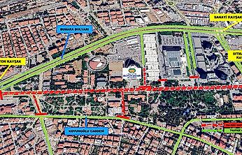 Malatya'da 29 Ekim Öncesi Trafik Düzenlemesi! İnönü Caddesi Kapatılacak