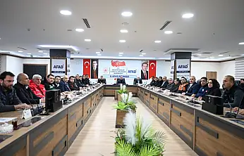 Malatya'da Afetlere Karşı Tam Teyakkuz: Koordinasyon Toplantısı Yapıldı