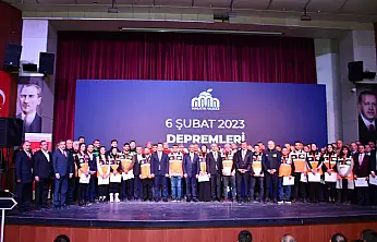 Malatya'da Deprem Sonrası Çalışmalarda 3. Yıl Tablosu Açıklandı