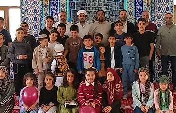 Malatya'da Din Görevlileri Haftası'nda çocuklar unutulmadı